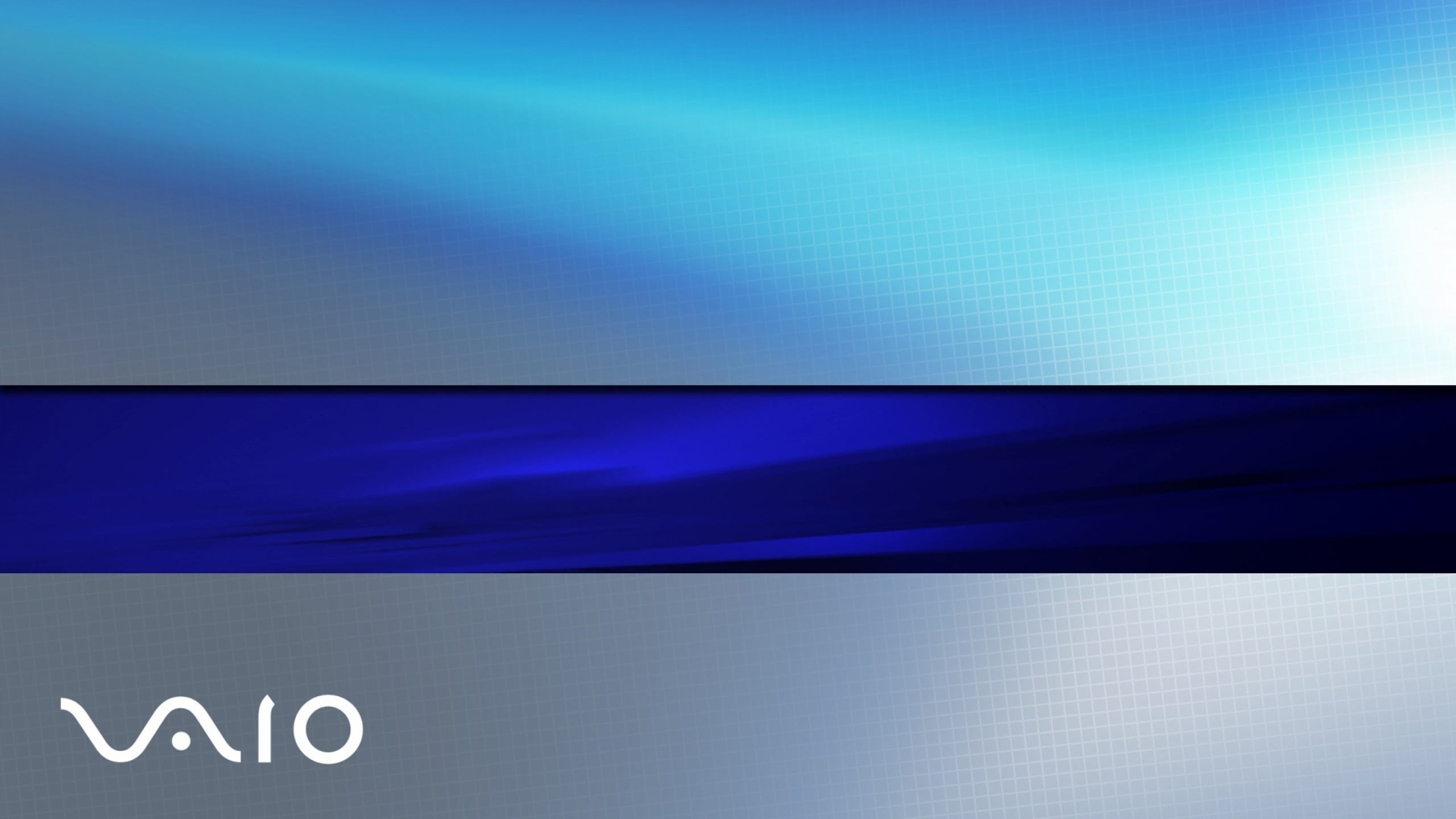 Обои vaio, синий, электрик, лазурный, атмосфера в разрешении 2560x1440