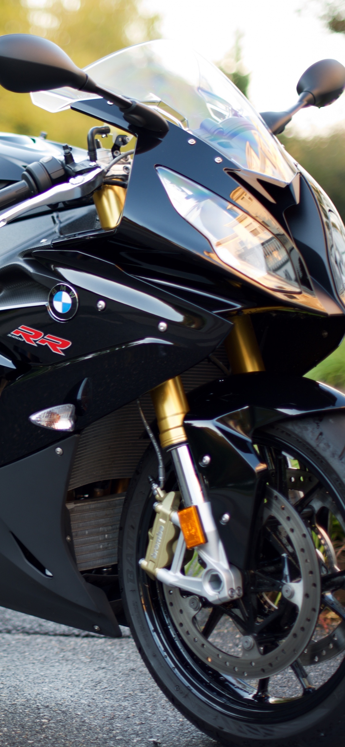 Обои Байерише Моторен Верке АГ, БМВ с 1000 РР, мотоцикл, спортивный мотоцикл, авто в разрешении 1125x2436