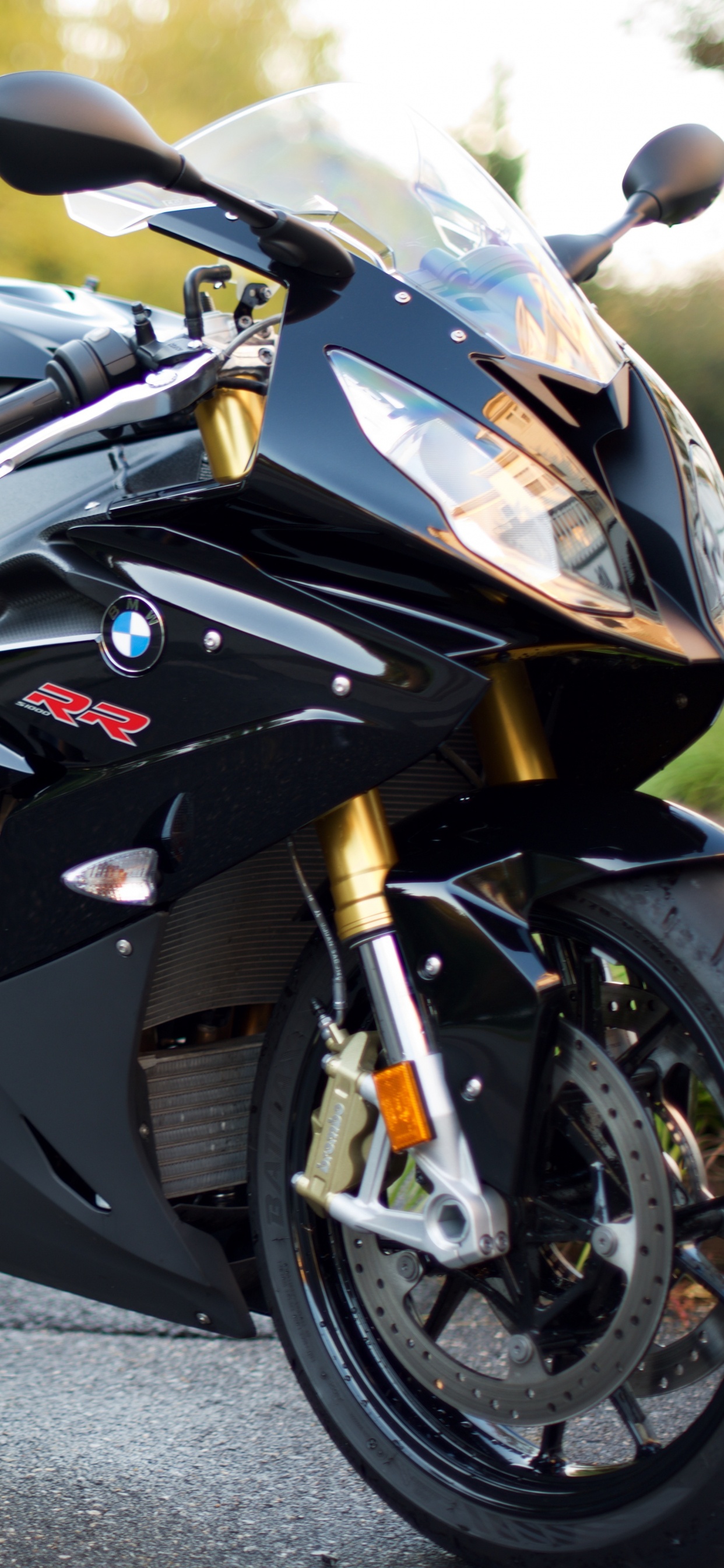 Обои Байерише Моторен Верке АГ, БМВ с 1000 РР, мотоцикл, спортивный мотоцикл, авто в разрешении 1242x2688