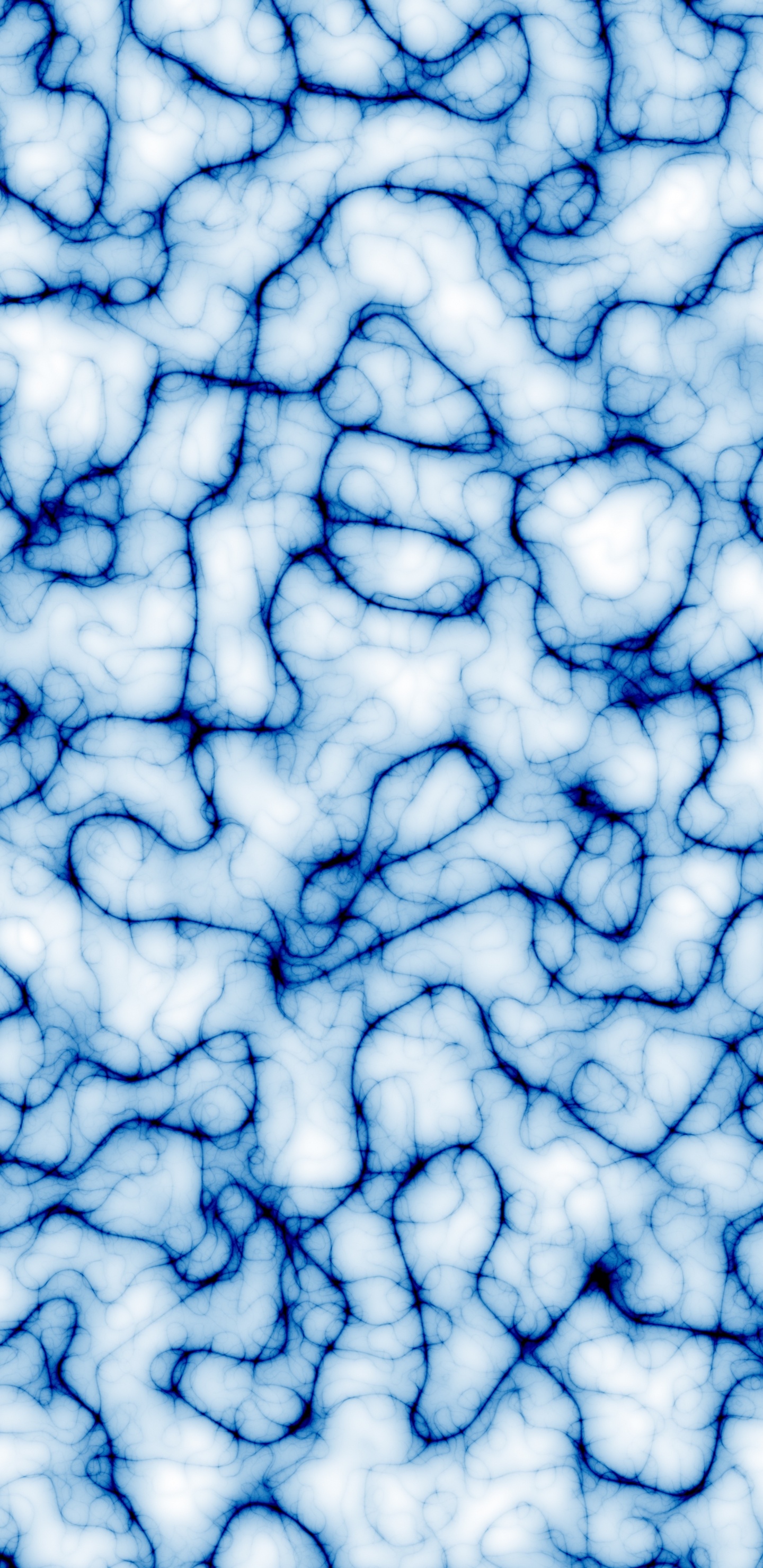 Обои синий, вода, узор, дизайн, электрик в разрешении 1440x2960