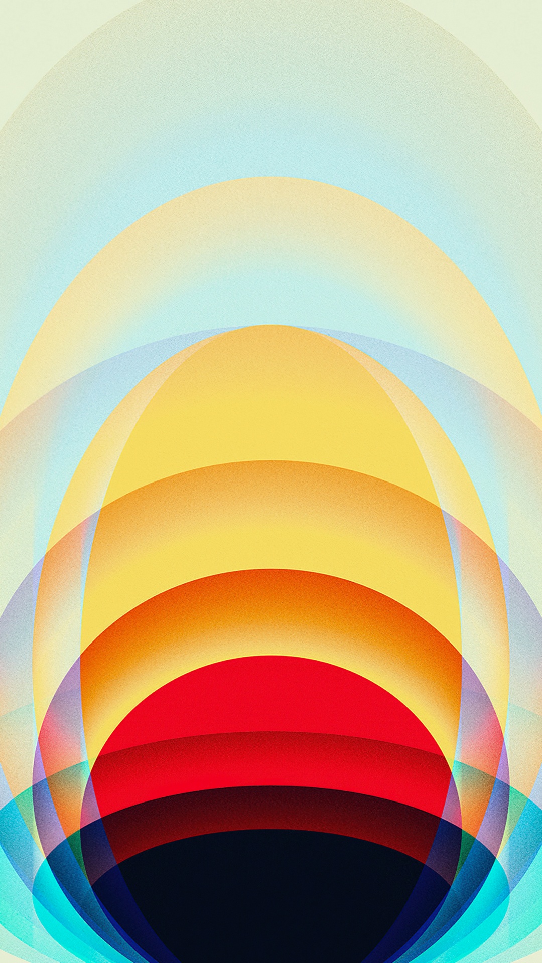 Обои круг, красочность, мир, облако, Апельсин в разрешении 1080x1920