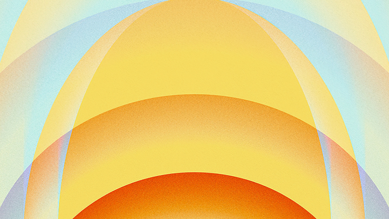 Обои круг, красочность, мир, облако, Апельсин в разрешении 1366x768