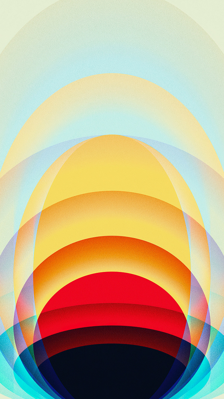 Обои круг, красочность, мир, облако, Апельсин в разрешении 750x1334