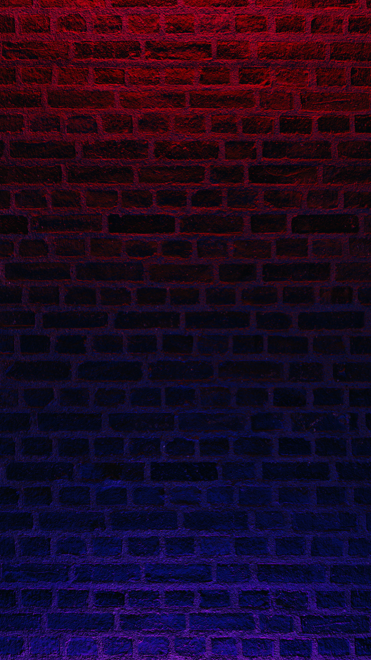 Обои текстура, пурпур, кирпичная кладка, Фиолетовый, кирпич в разрешении 750x1334