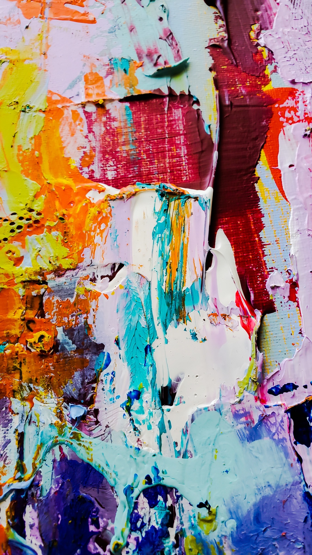 Обои абстрактное искусство любовь, абстрактное искусство, живопись, арт, масляная живопись в разрешении 1080x1920