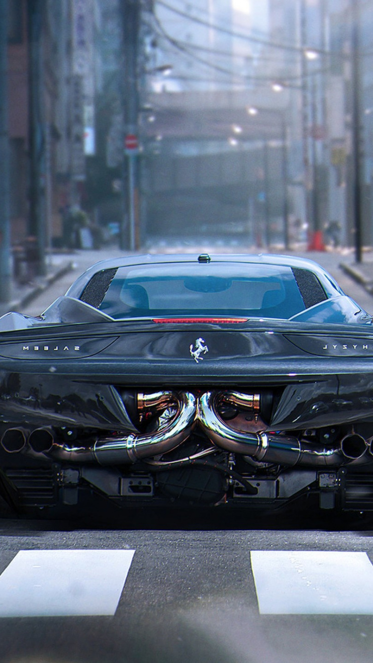 Обои спорткар, авто, laferrari, Феррари f430, Феррари 488 в разрешении 750x1334