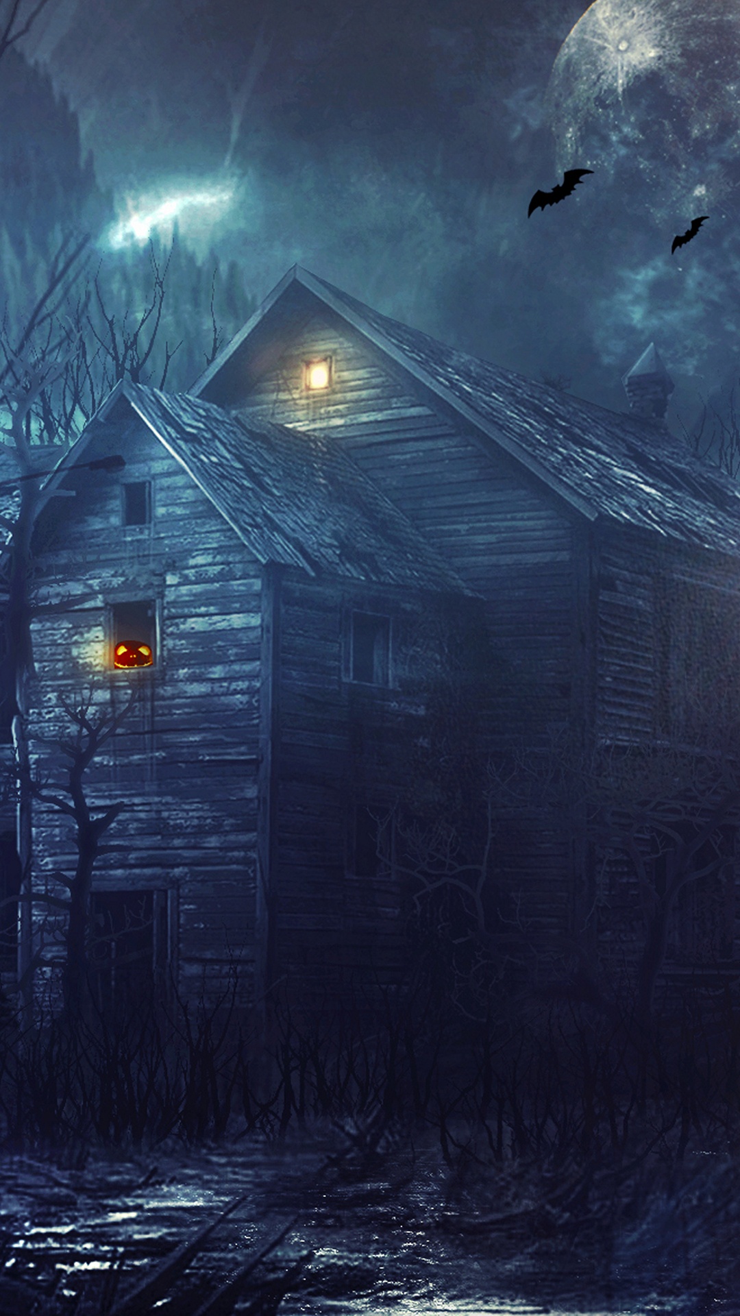 Обои облако, атмосфера, здание, окно, свет в разрешении 1080x1920