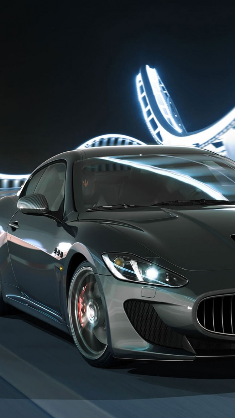 Обои Мазерати, авто, спорткар, Прекрасная Мазерати мс 2014, maserati granturismo в разрешении 750x1334