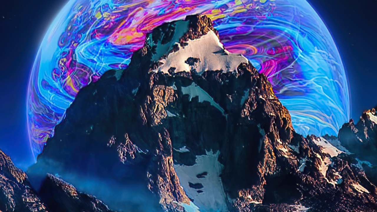 Обои арт, артист, атмосфера, мир, растение в разрешении 1280x720