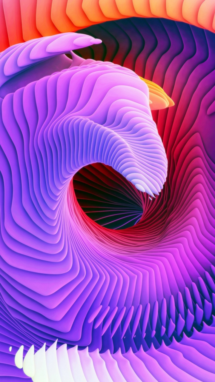 Обои красочность, свет, пурпур, розовый, пурпурный цвет в разрешении 720x1280