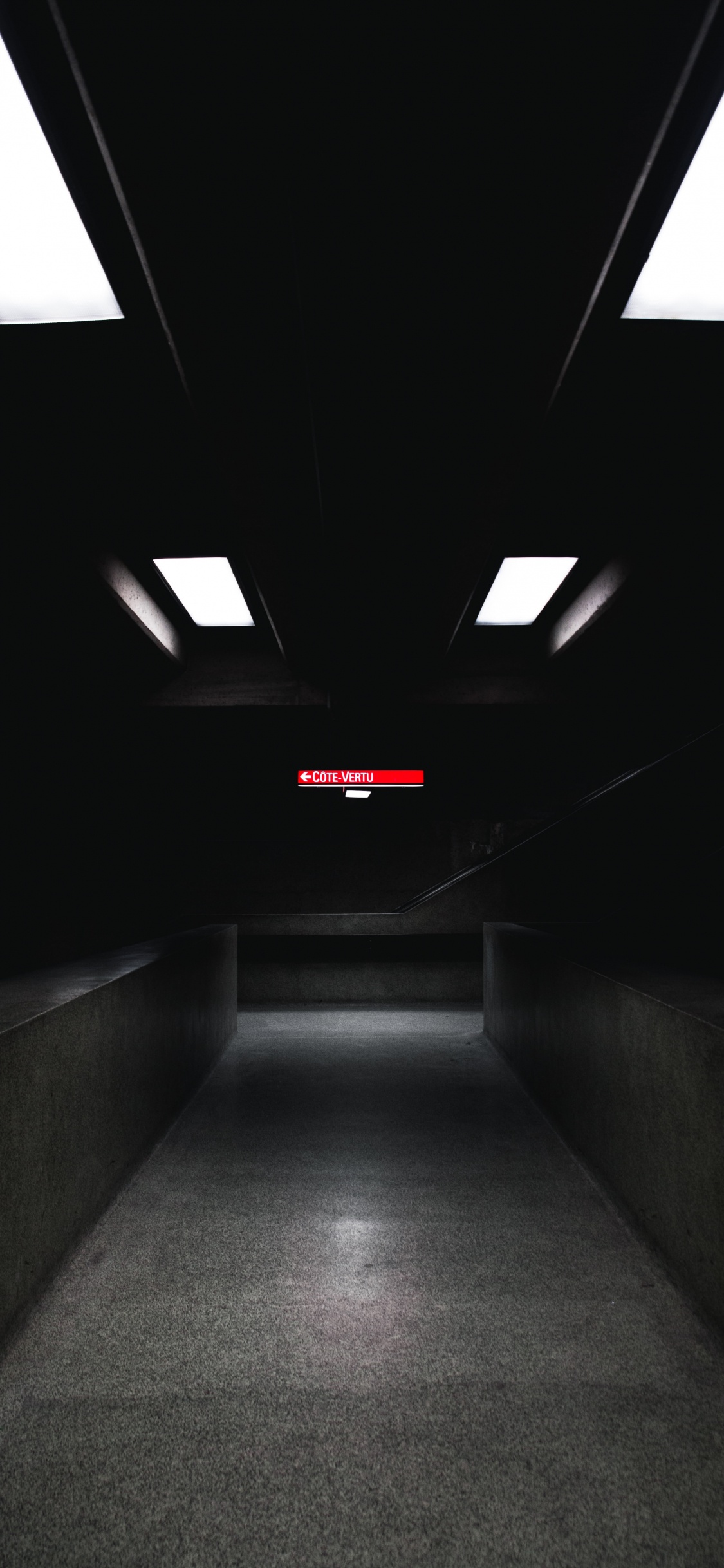 Обои свет, освещение, черный, темнота, снимок в разрешении 1125x2436