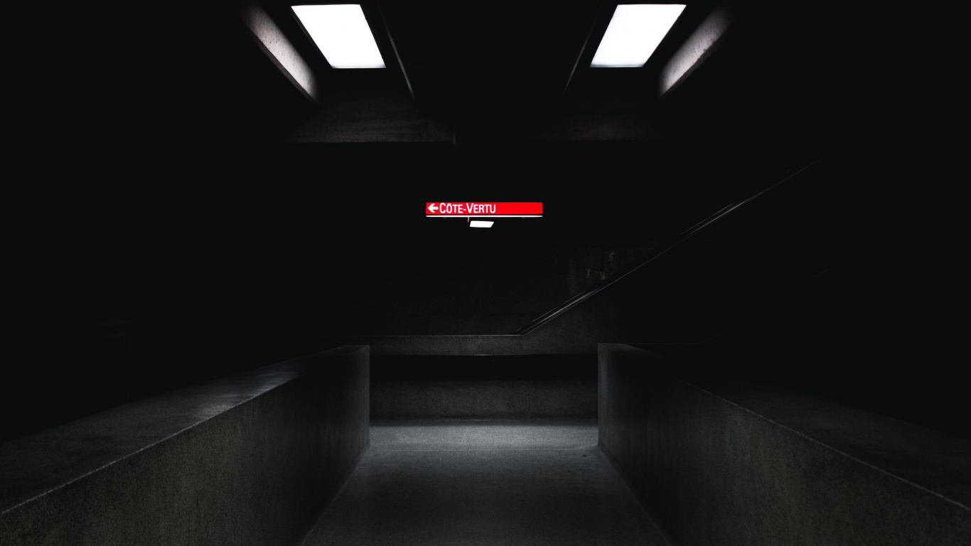 Обои свет, освещение, черный, темнота, снимок в разрешении 1366x768