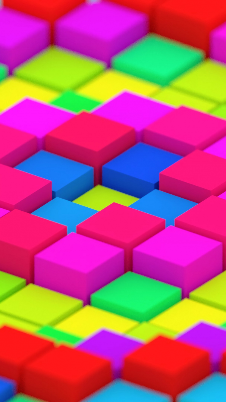 Обои пурпурный цвет, Фиолетовый, розовый, пурпур, бирюза в разрешении 750x1334