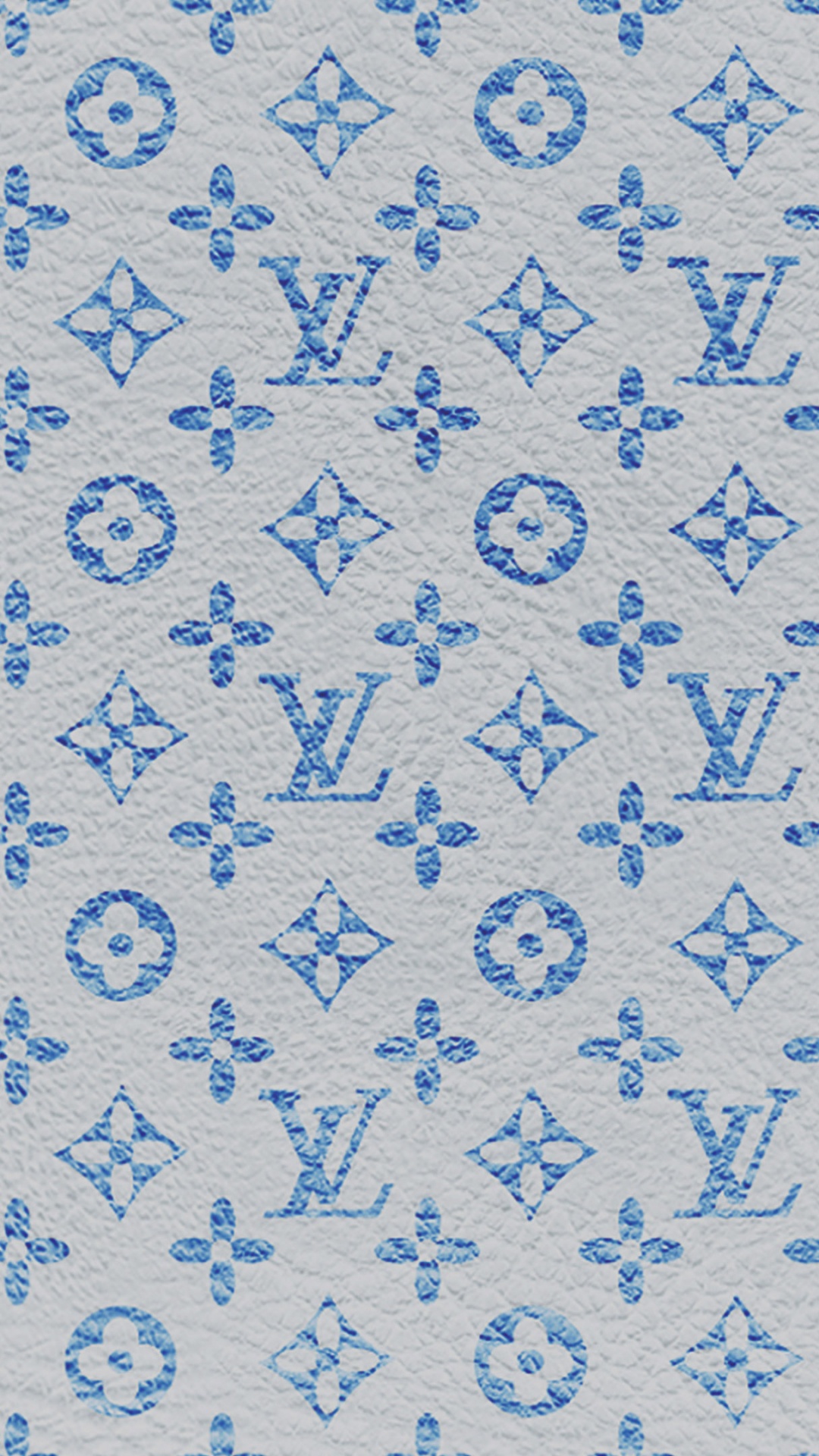 Обои Louis Vuitton, синий, узор, лазурный, ткань в разрешении 1080x1920
