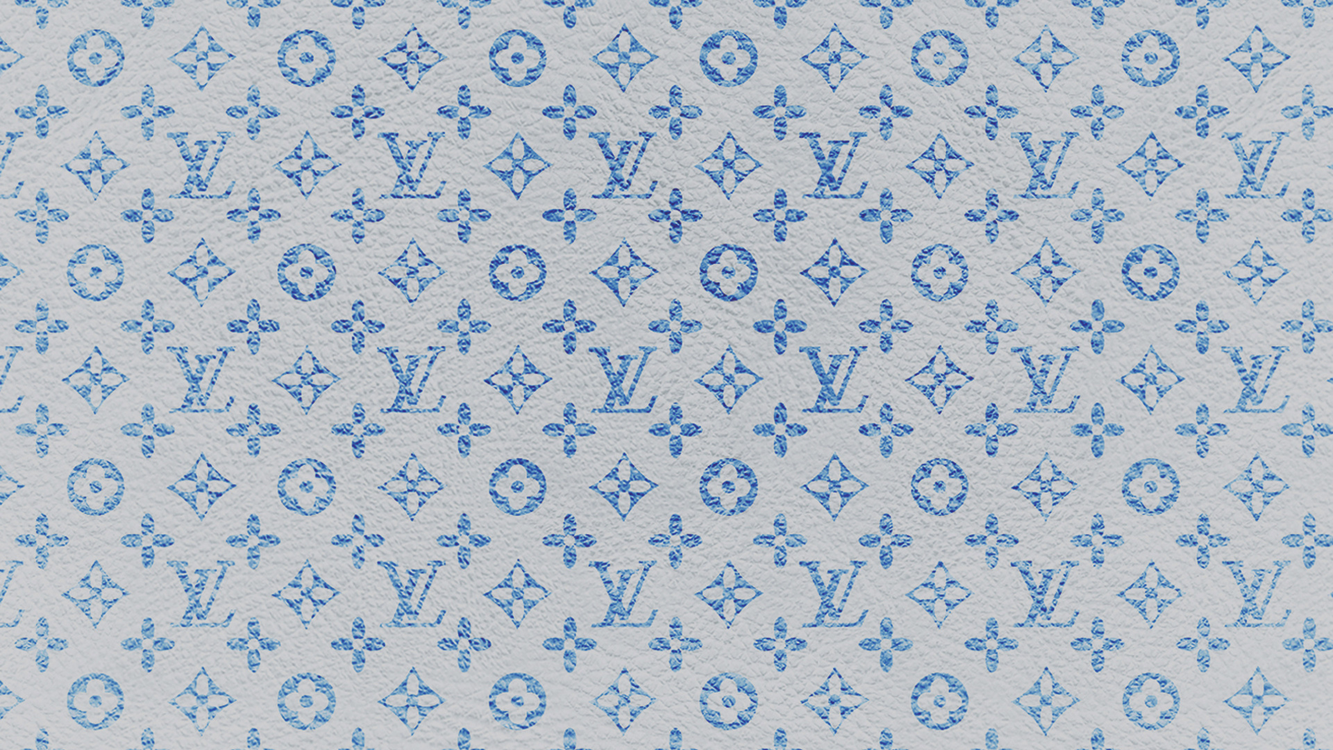Обои Louis Vuitton, синий, узор, лазурный, ткань в разрешении 1920x1080