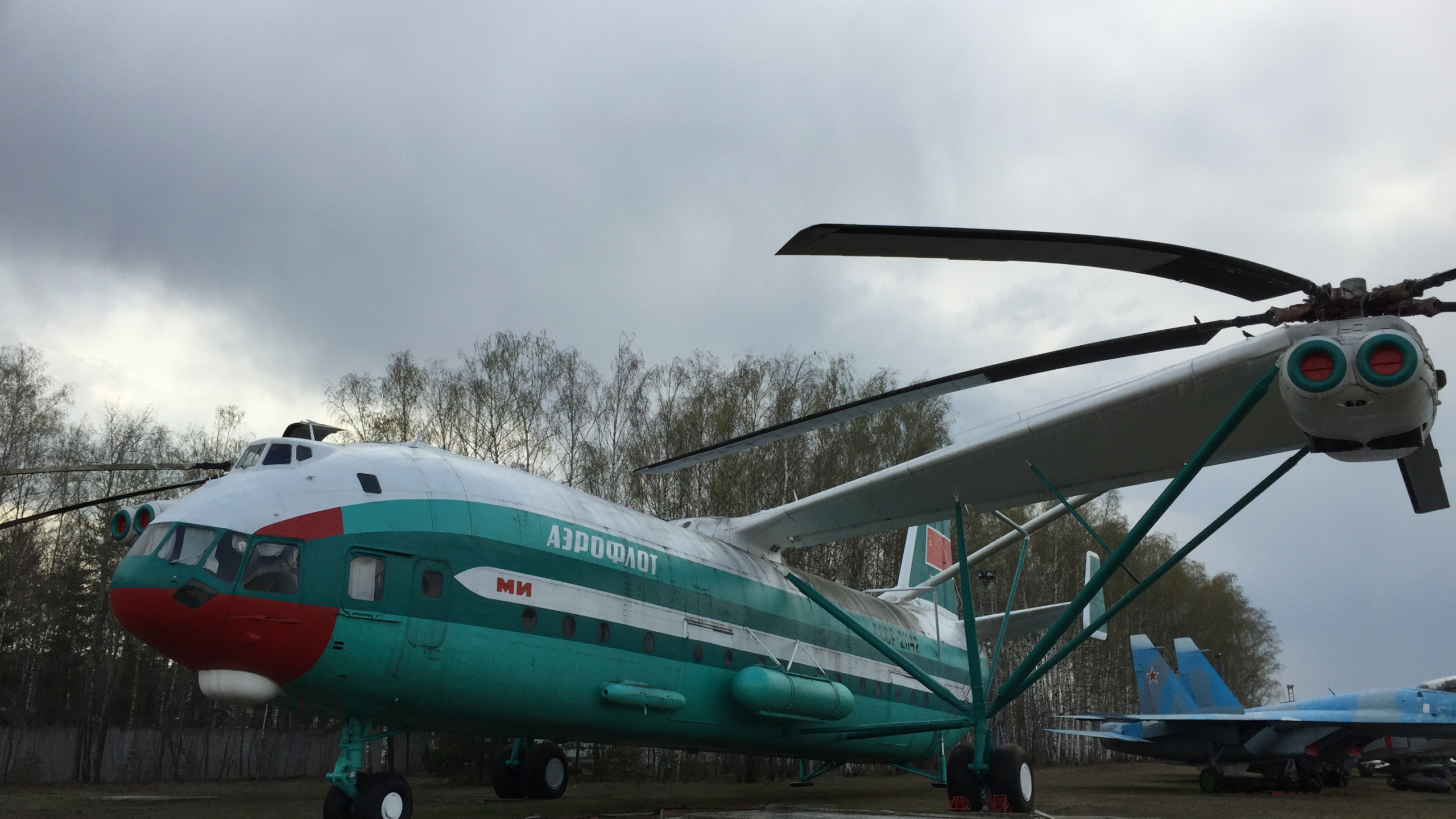 Обои винтокрылая машина, авиация, аэрокосмическая техника, авиакосмическая промышленность, лайнер в разрешении 2560x1440