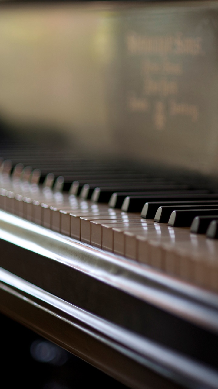 Обои фортепьяно, клавиатура, цифровое пианино, электрическое пианино, пианола в разрешении 720x1280