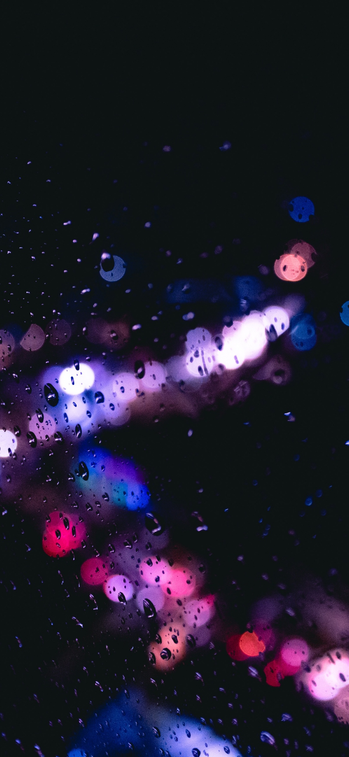 Обои вода, синий, свет, Фиолетовый, пурпур в разрешении 1125x2436