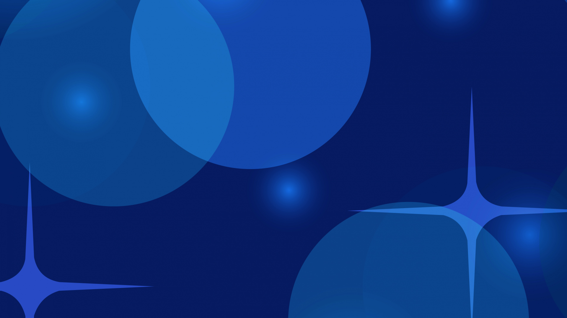 Обои синий кобальт, лазурный, Аква, арт, электрик в разрешении 1920x1080