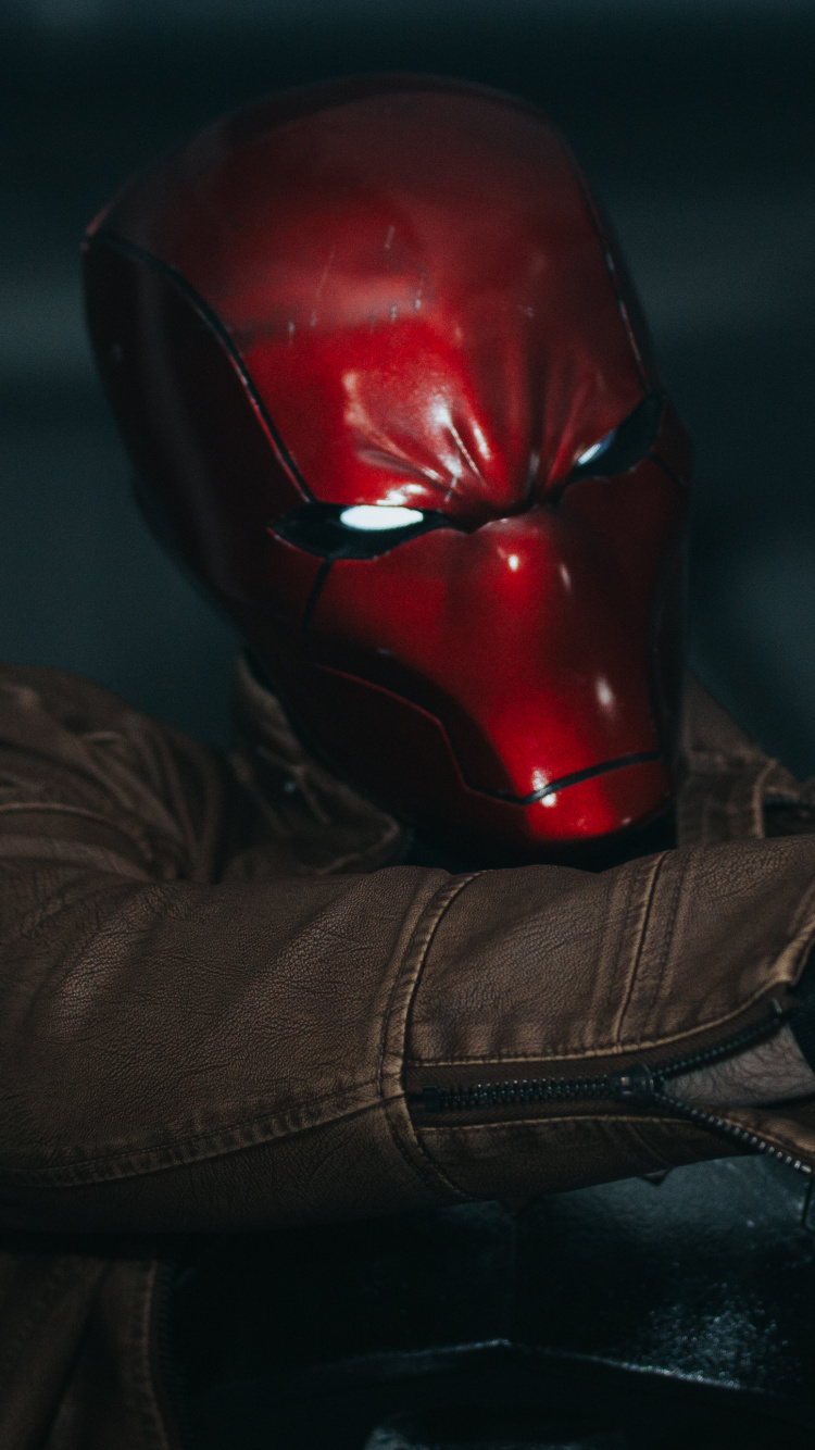 Обои Робин, Дик Грейсон, Харли Квинн, супергерой, темнота в разрешении 750x1334