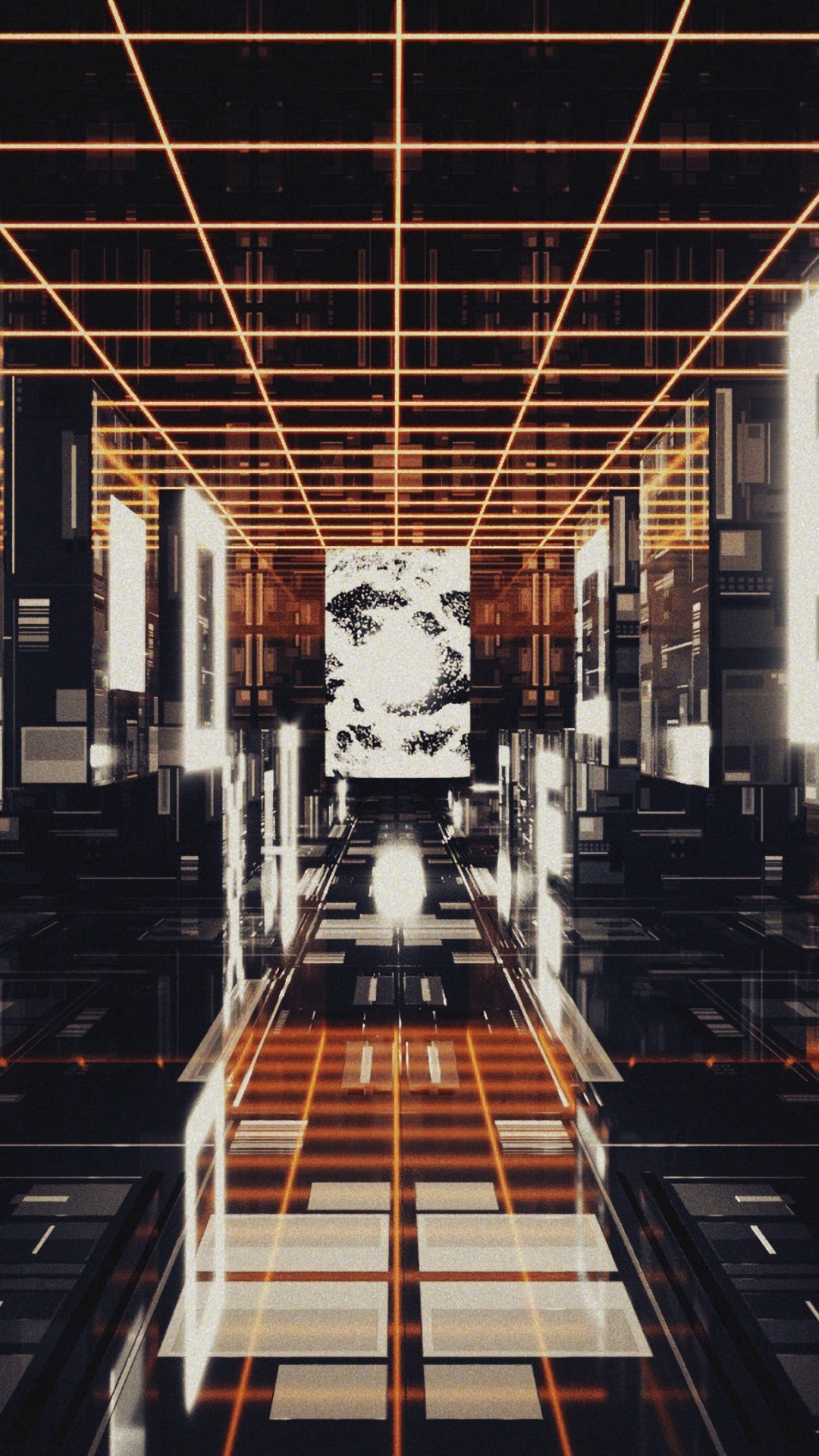 Обои дизайн интерьера, комната, достопримечательность, печать, портфель в разрешении 1080x1920