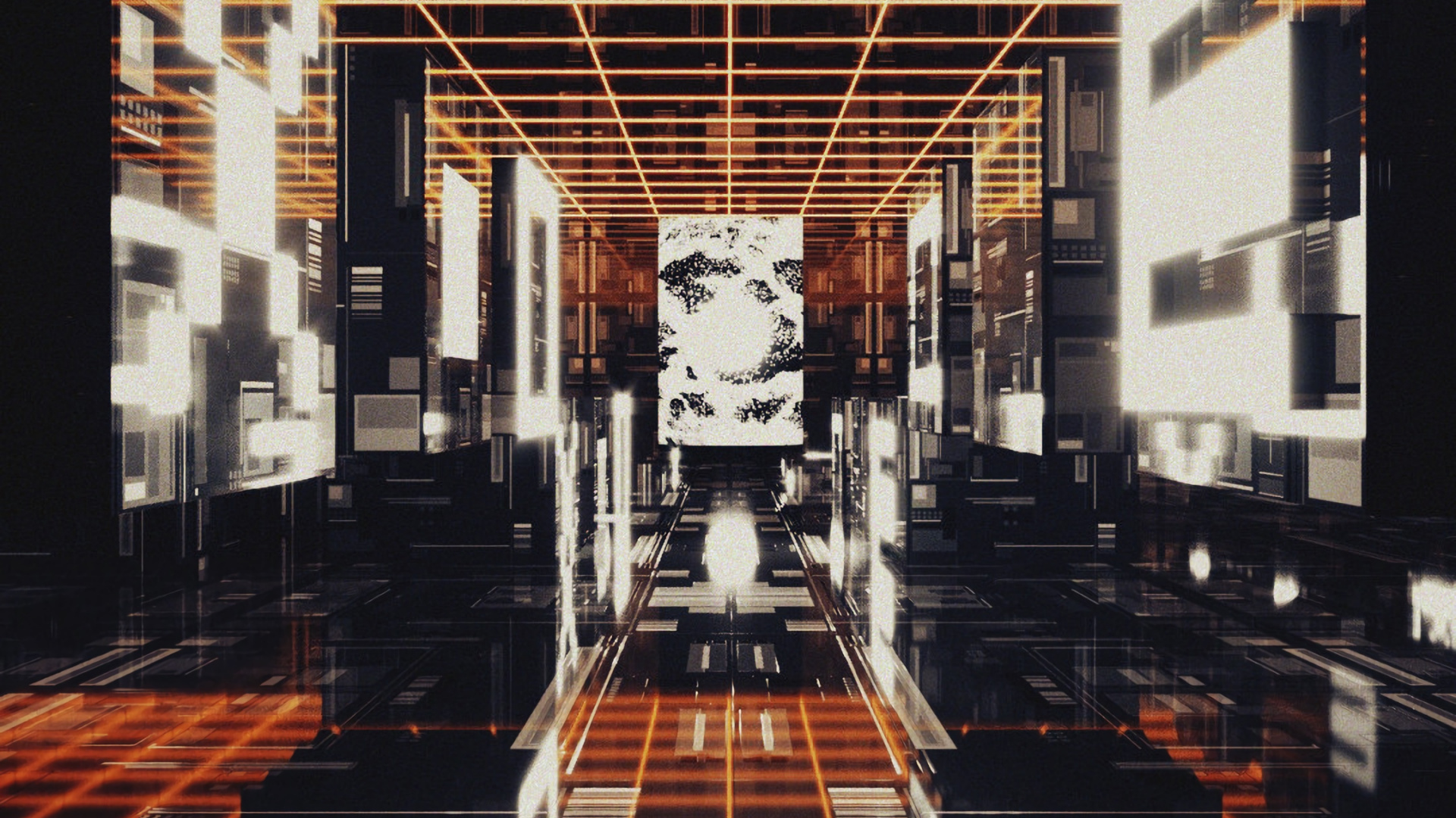 Обои дизайн интерьера, комната, достопримечательность, печать, портфель в разрешении 1920x1080