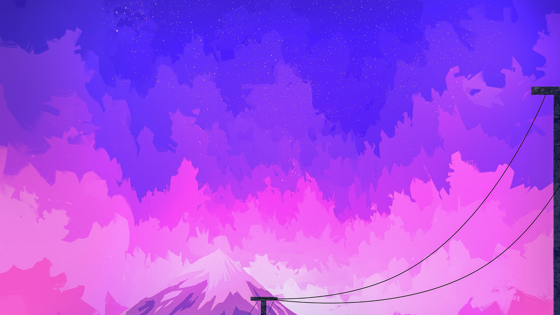 Обои эстетический телефон lofi, yu li cht thi, Linh thn, Лоу-фай музыка, эстетика в разрешении 1920x1080