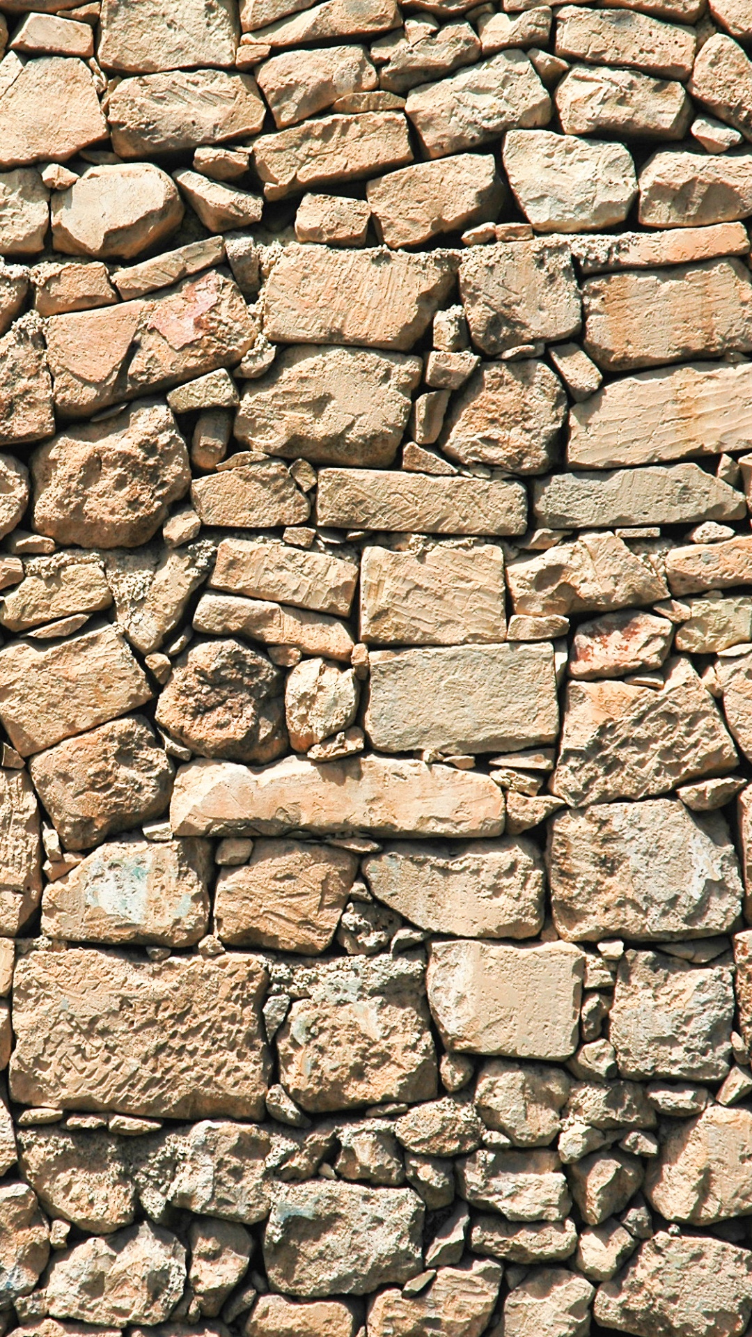 Обои кирпич, стена, каменная стена, рок, плитка в разрешении 1080x1920