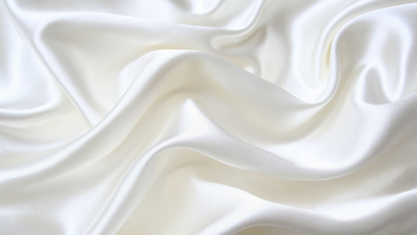 Обои шелк, ткань, атласный, белые, Ткань Салфетки в разрешении 1366x768
