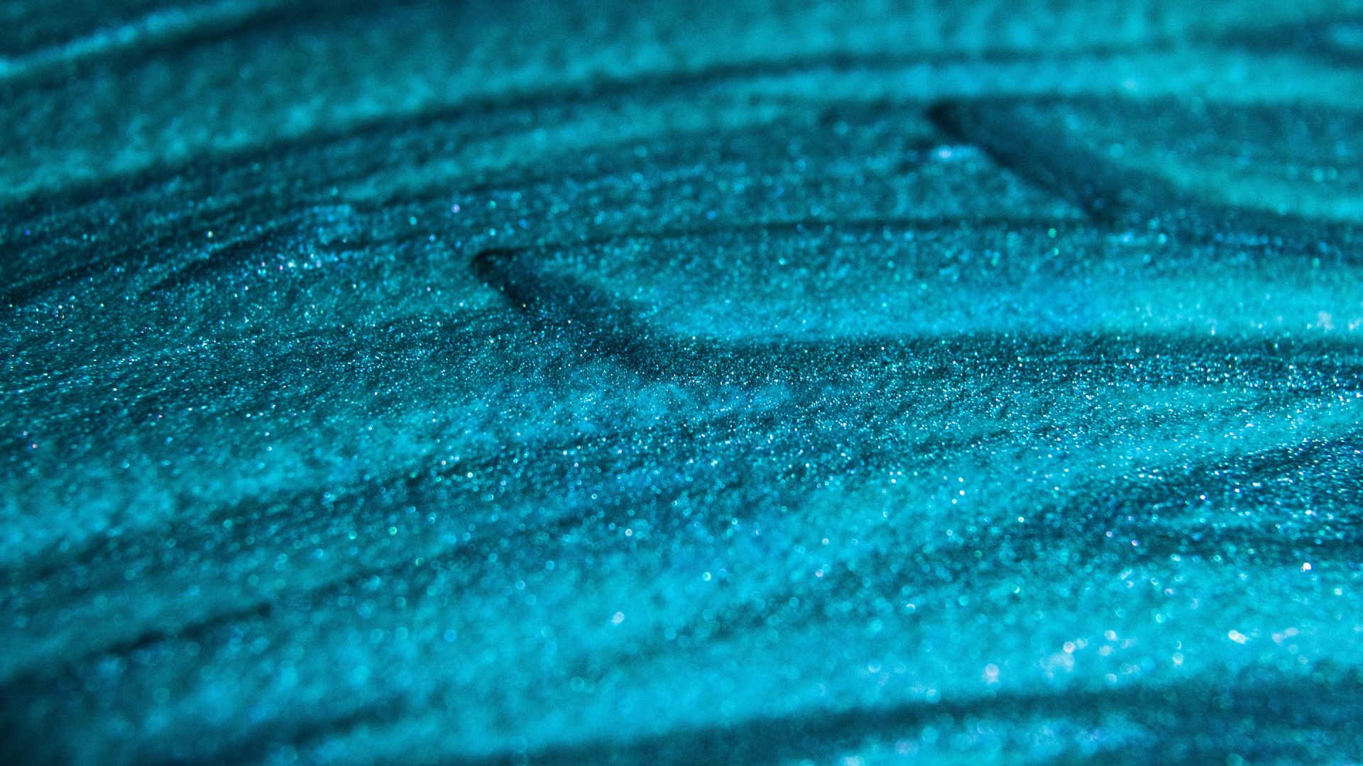 Обои лазурный, Белый медведь на льду, синий, вода, чирок в разрешении 1920x1080