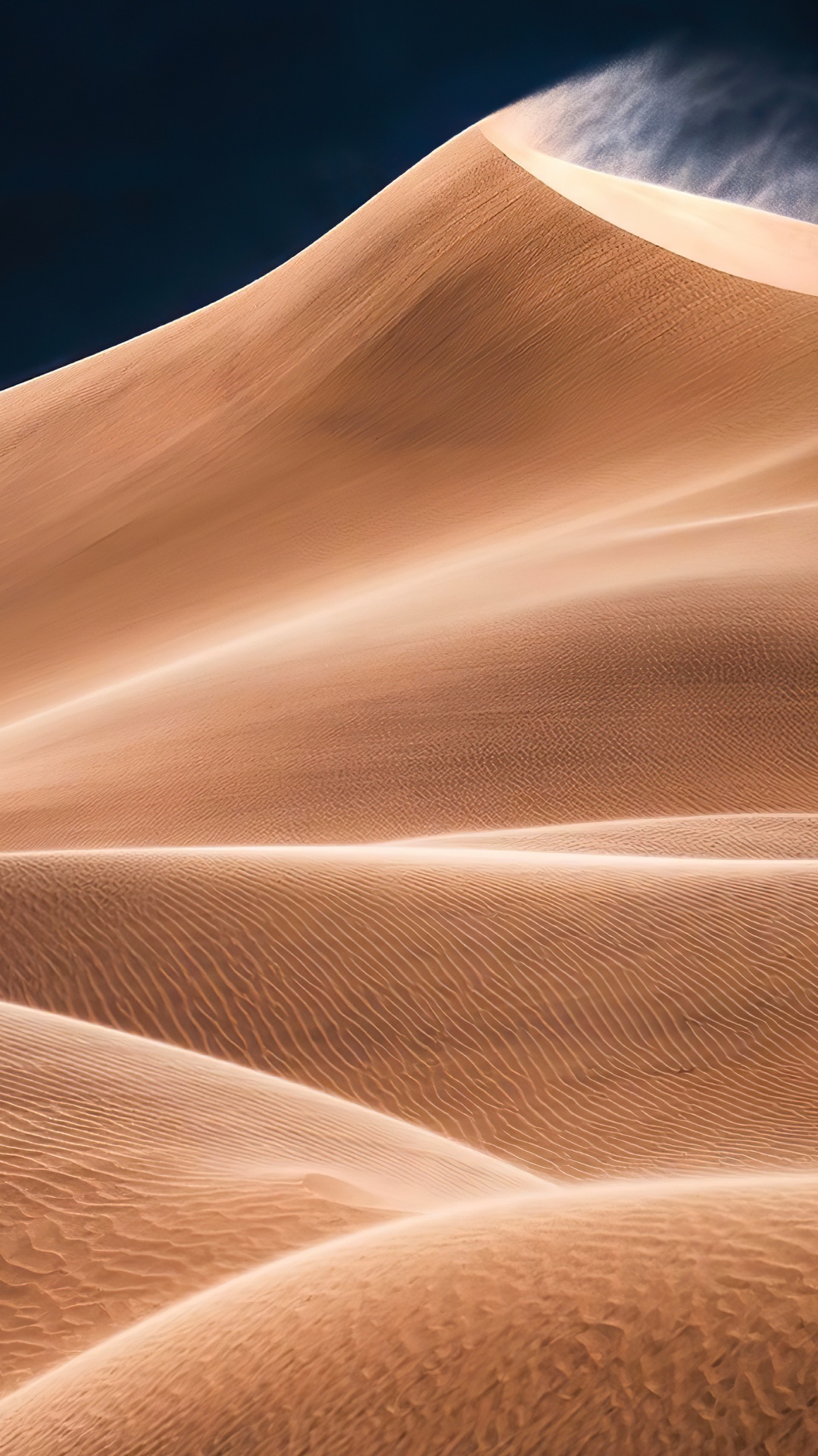 Обои эрг, поющий песок, математика, геометрия, коричневый цвет в разрешении 1080x1920