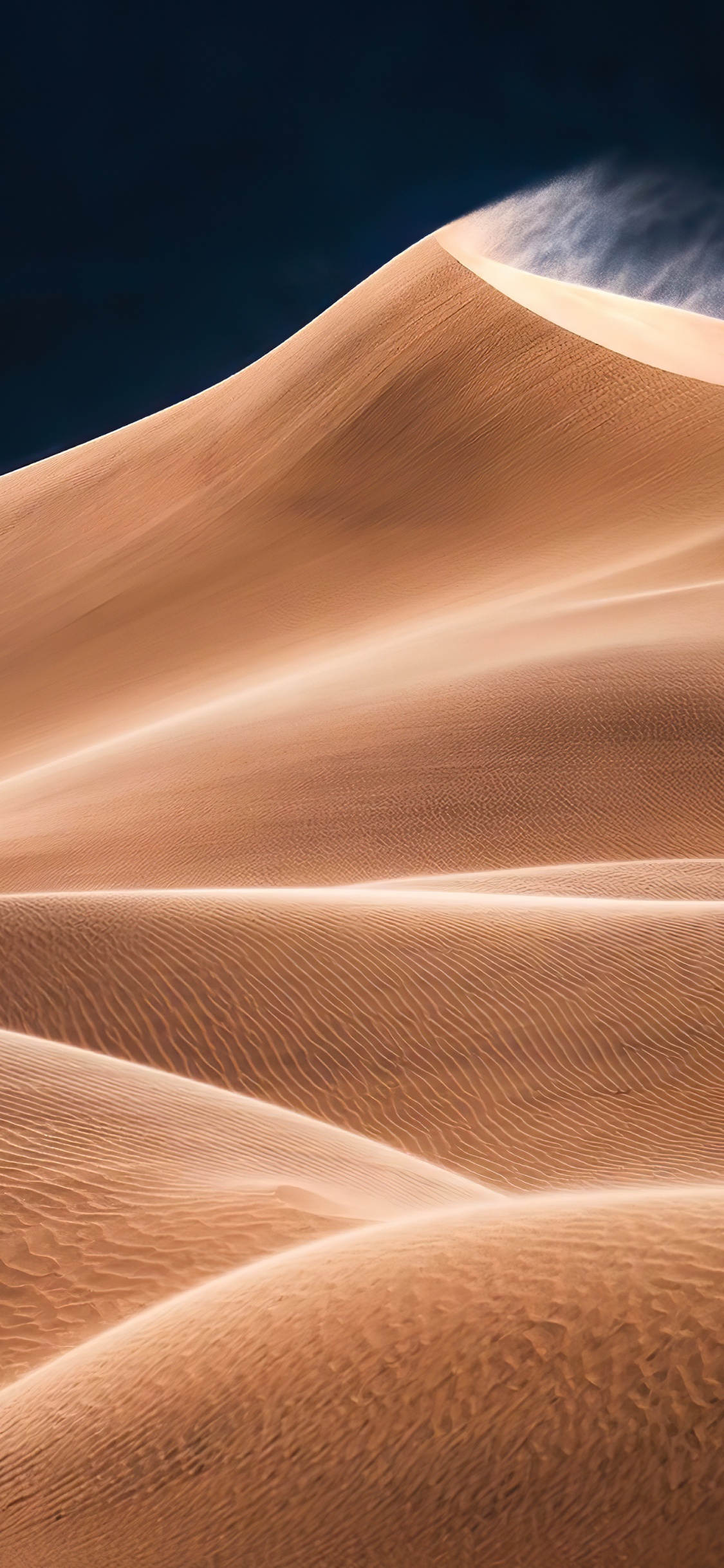 Обои эрг, поющий песок, математика, геометрия, коричневый цвет в разрешении 1125x2436