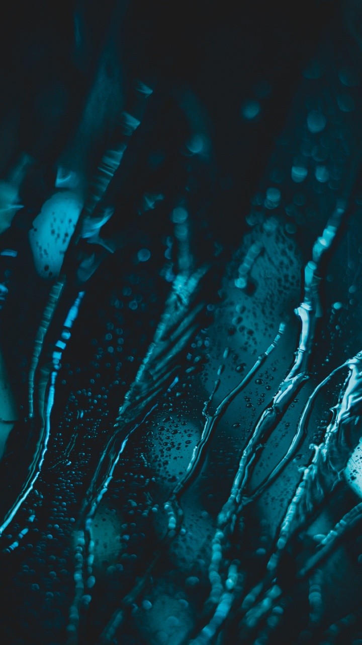 Обои синий, вода, черный, зеленый, бирюза в разрешении 720x1280