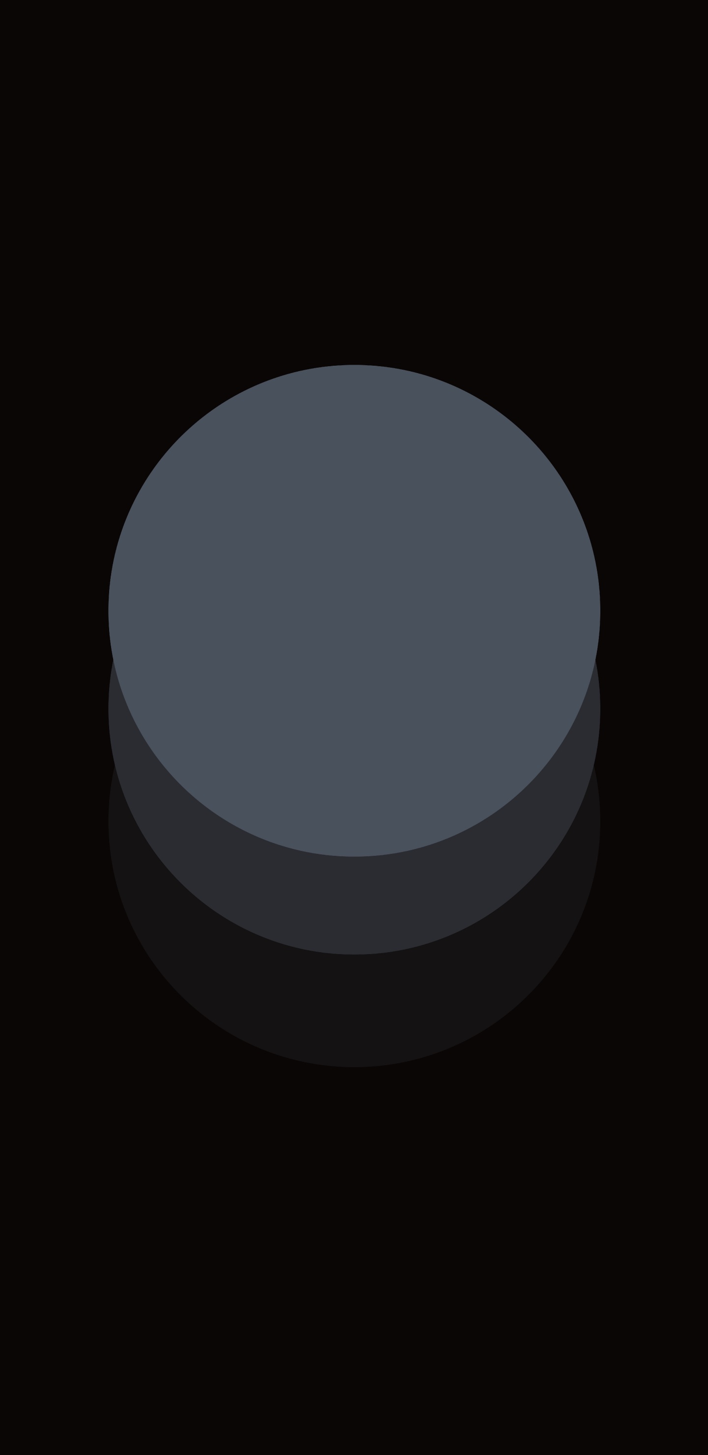 Обои атмосфера, предвычисление, полутона и оттенки, круг, событие в разрешении 1440x2960