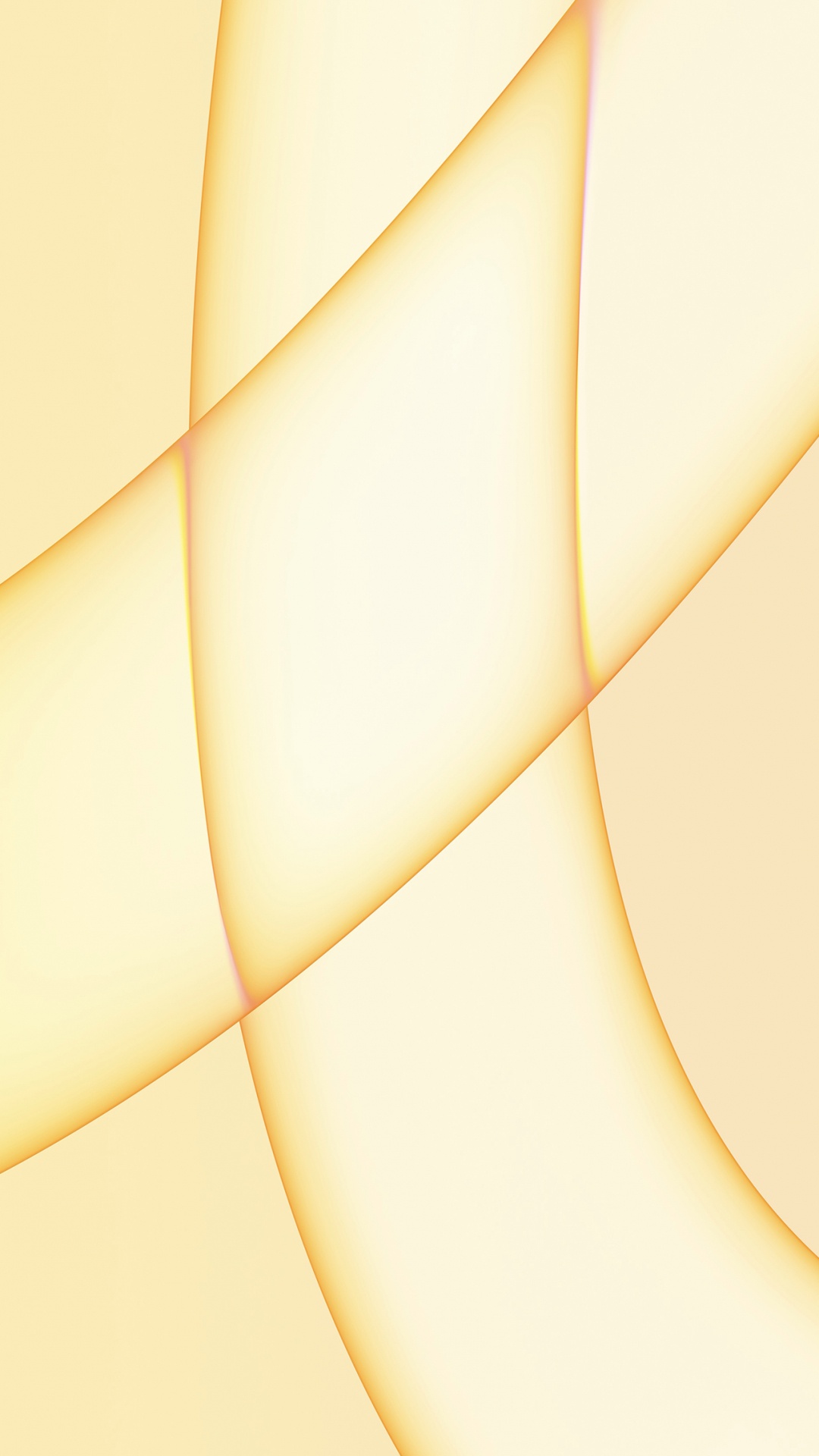 Обои 2021 iMac advertising wallpaper in light yellow for iPhone в разрешении 1080x1920