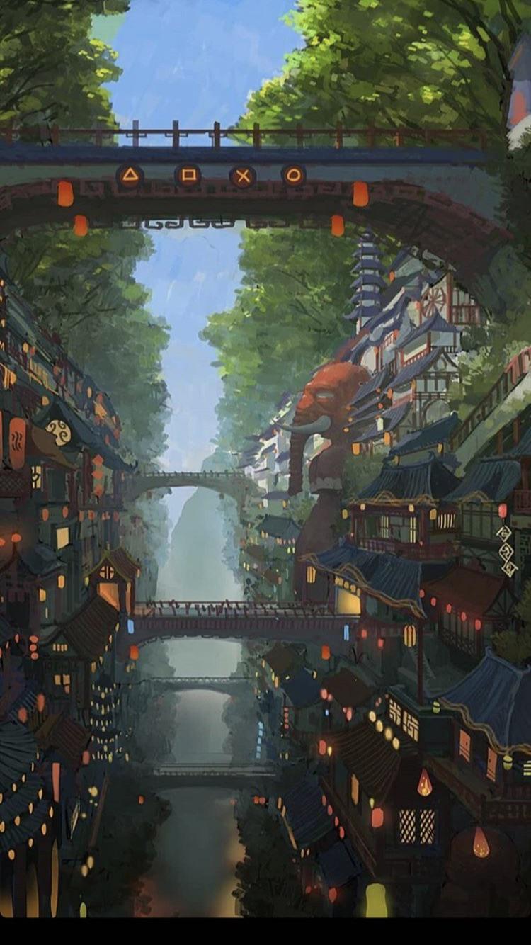 Обои иллюстрация, арт, рисование, творчество, концепт арт в разрешении 750x1334