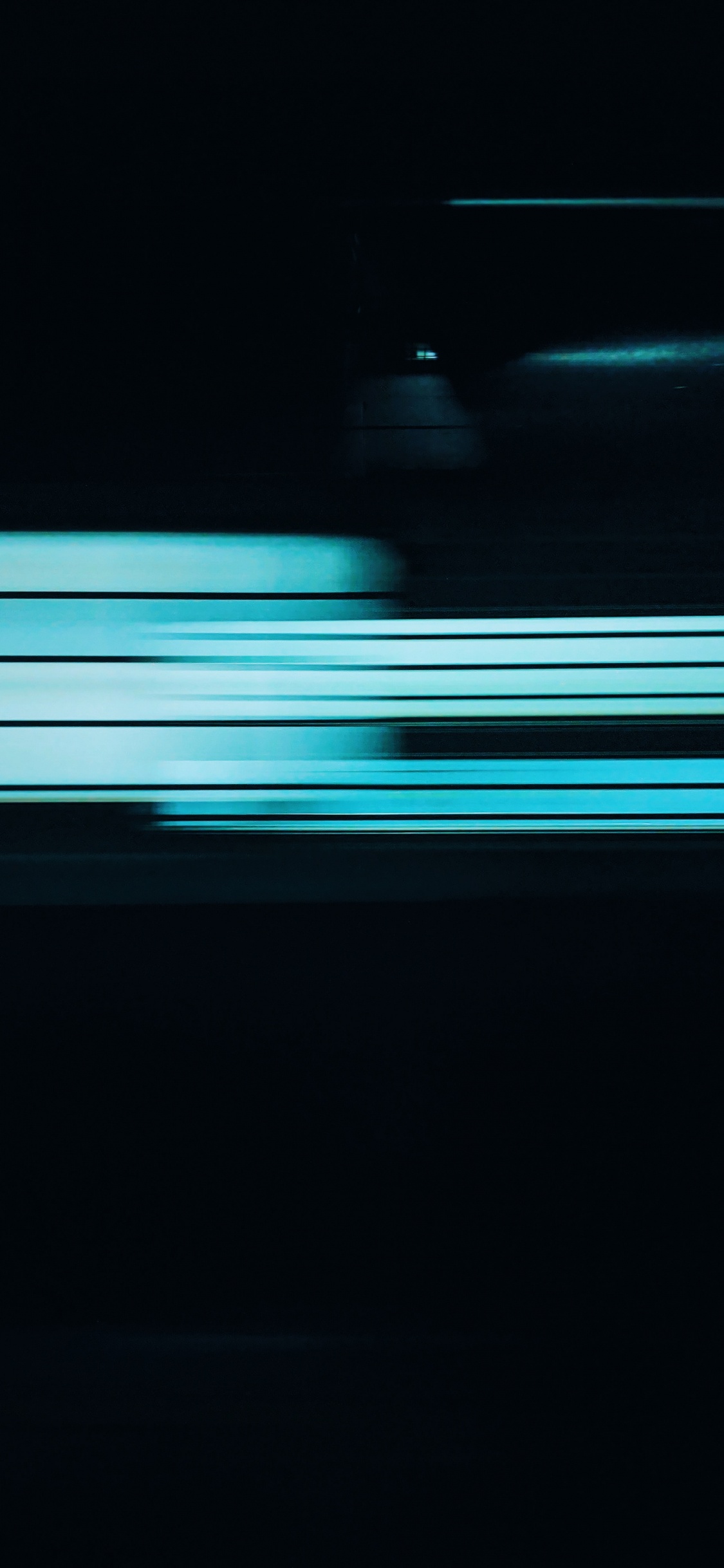 Обои свет, синий, черный, зеленый, бирюза в разрешении 1125x2436