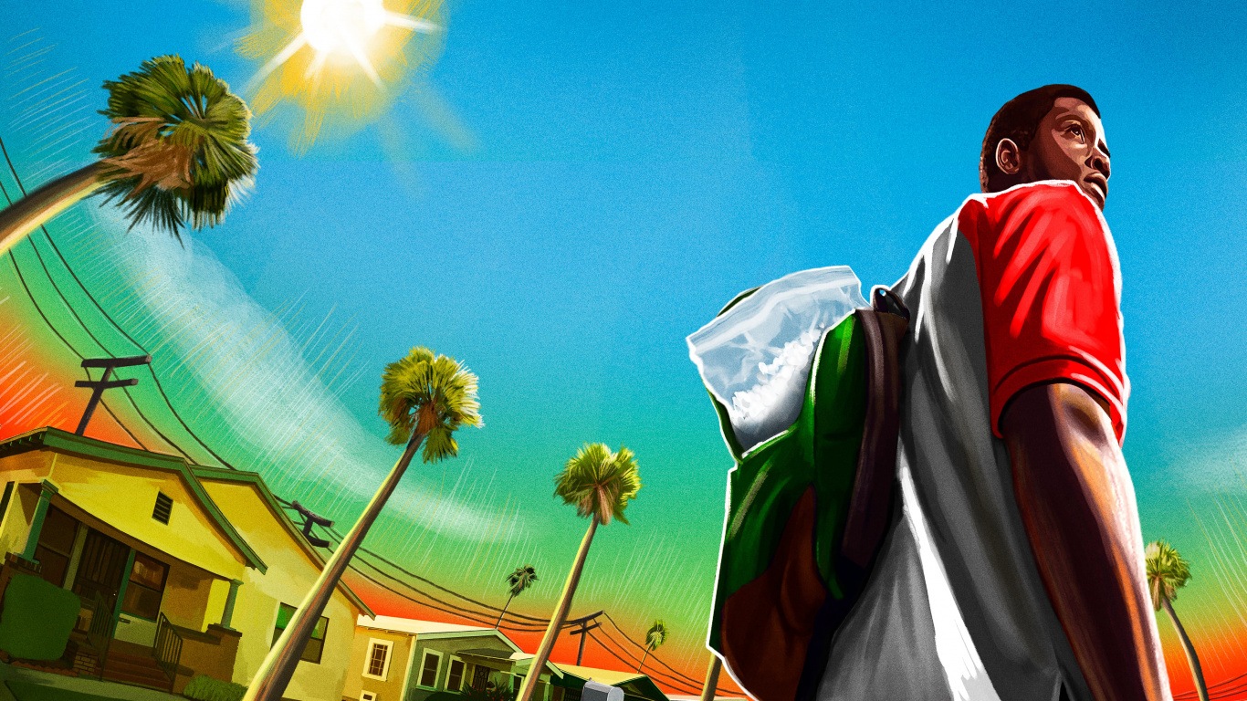 Обои Снегопад - Сезон 2, эпизод, Снегопад - Сезон 1, синий, зеленый в разрешении 1366x768