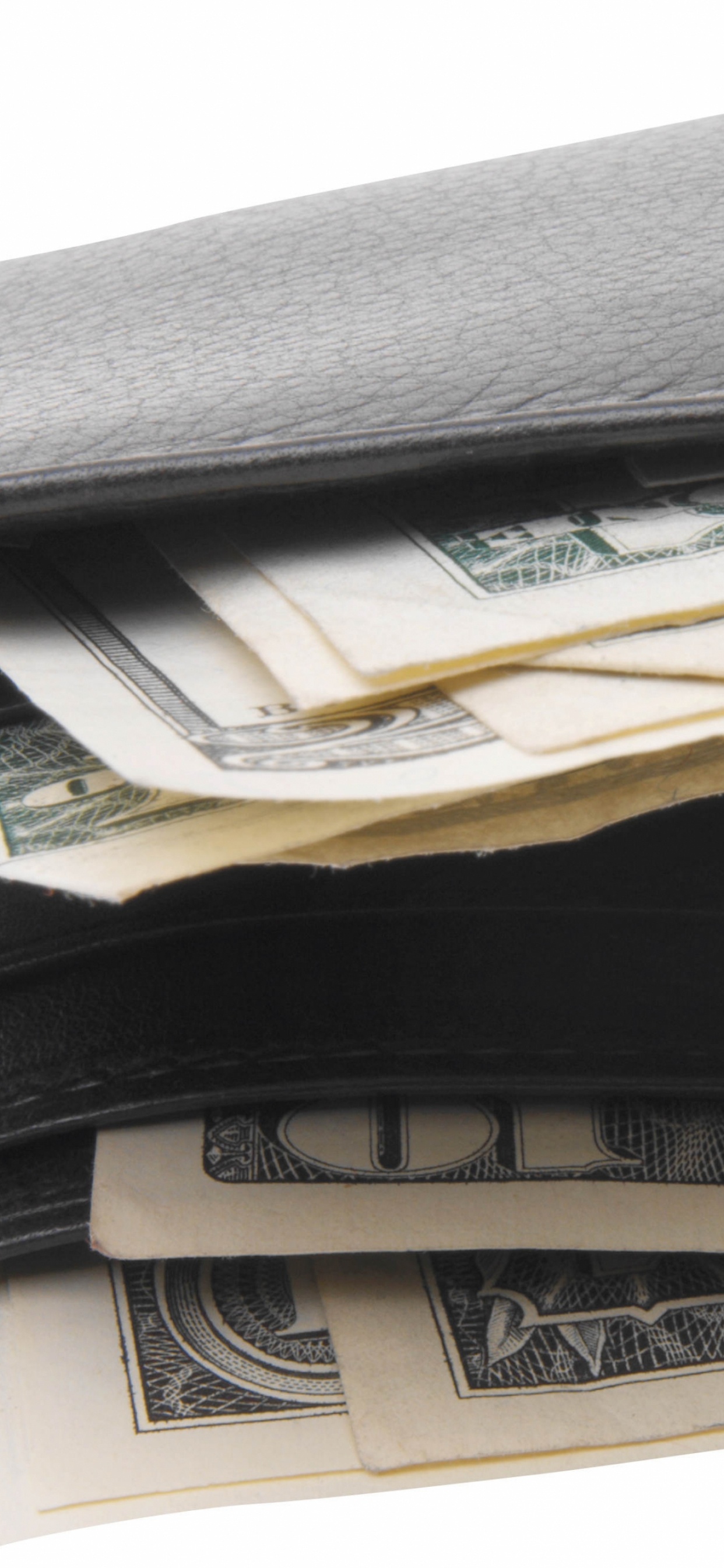 Обои бумажник, деньги, наличные деньги, наличные, мешок в разрешении 1242x2688