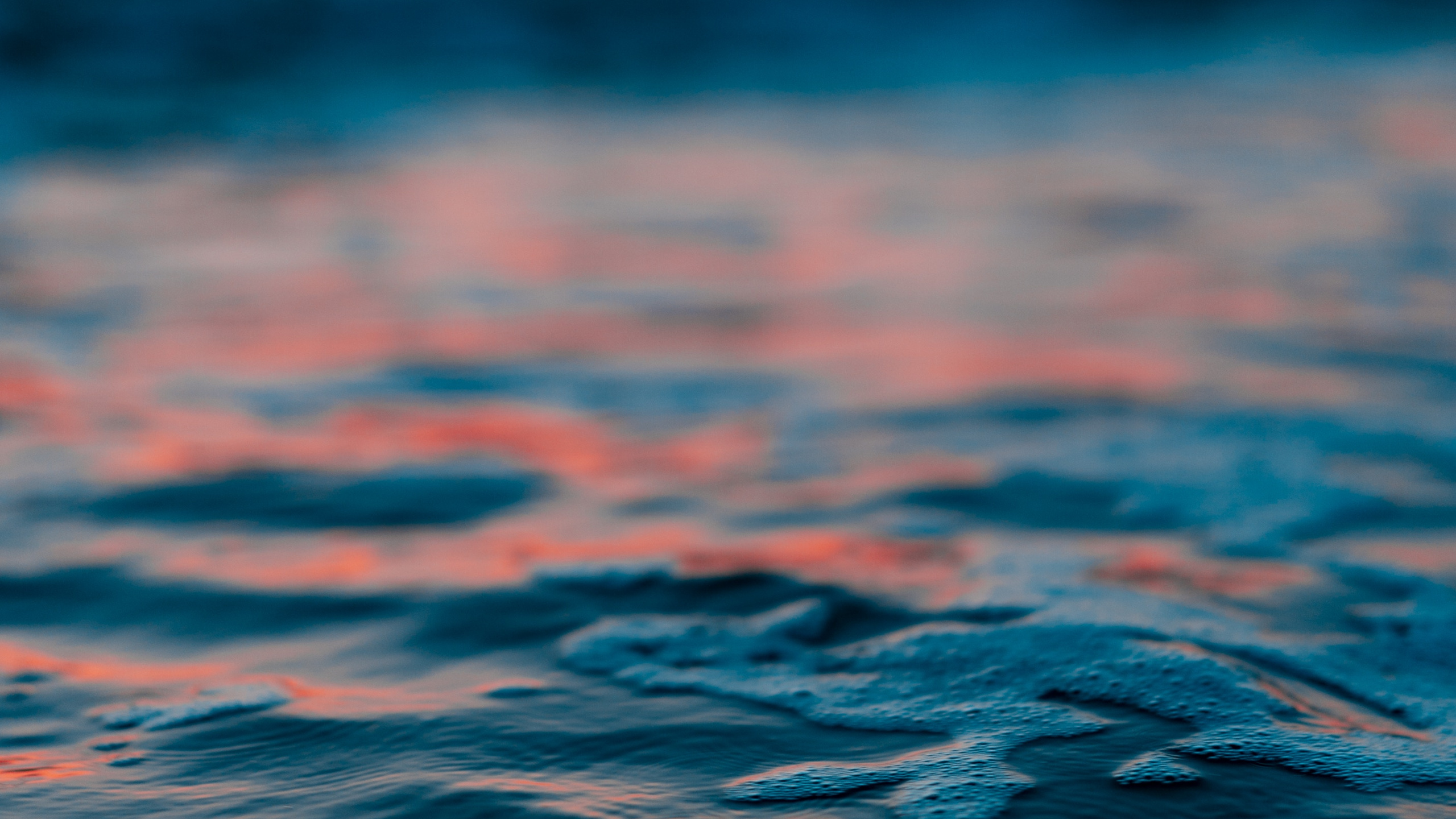 Обои синий, вода, море, океан, волна в разрешении 2560x1440