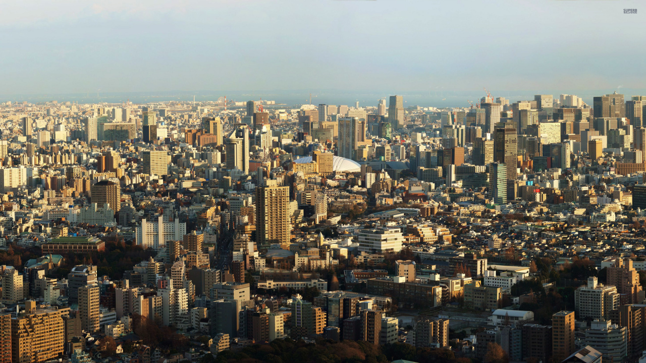 Обои городской пейзаж, Сеул, город, городской район, метрополия в разрешении 1280x720