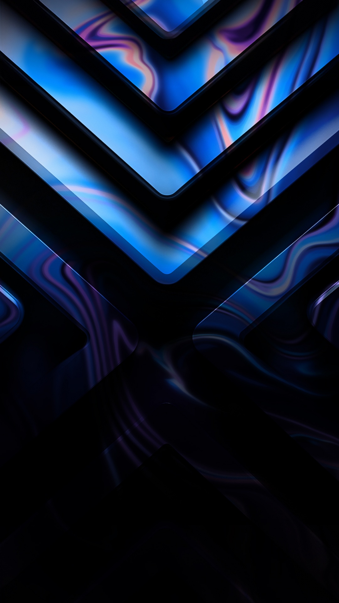 Обои арт, вода, автомобильное освещение, капюшон, пурпур в разрешении 1080x1920