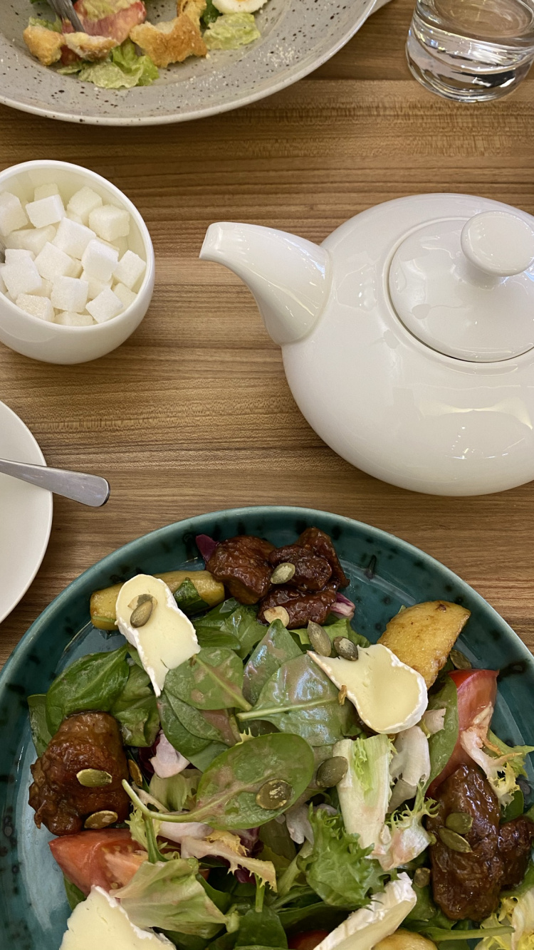 Обои завтрак, вегетарианская кухня, serveware, посуда, фарфор в разрешении 750x1334