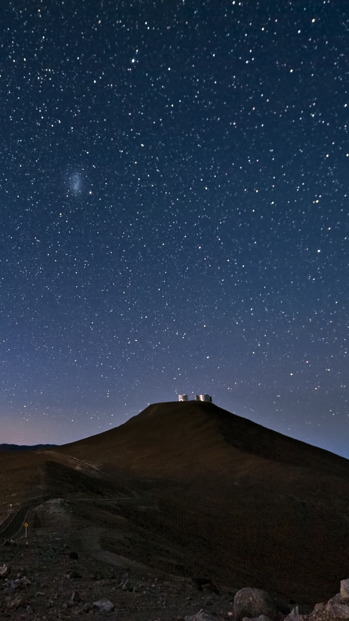 Обои звезда, ночь, астрономический объект, пейзаж, Астрономия в разрешении 720x1280