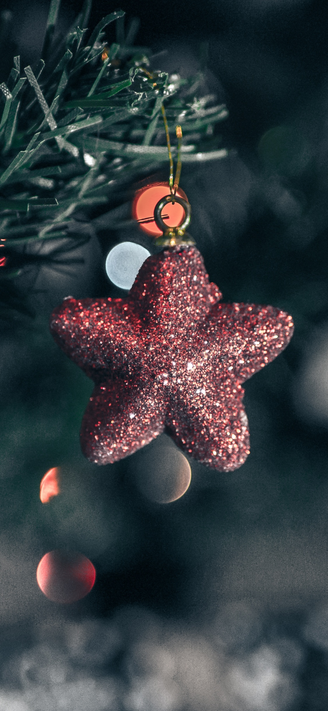 Обои орнамент, Рождественский день, Рождественские украшения, елка, рождественский орнамент в разрешении 1125x2436