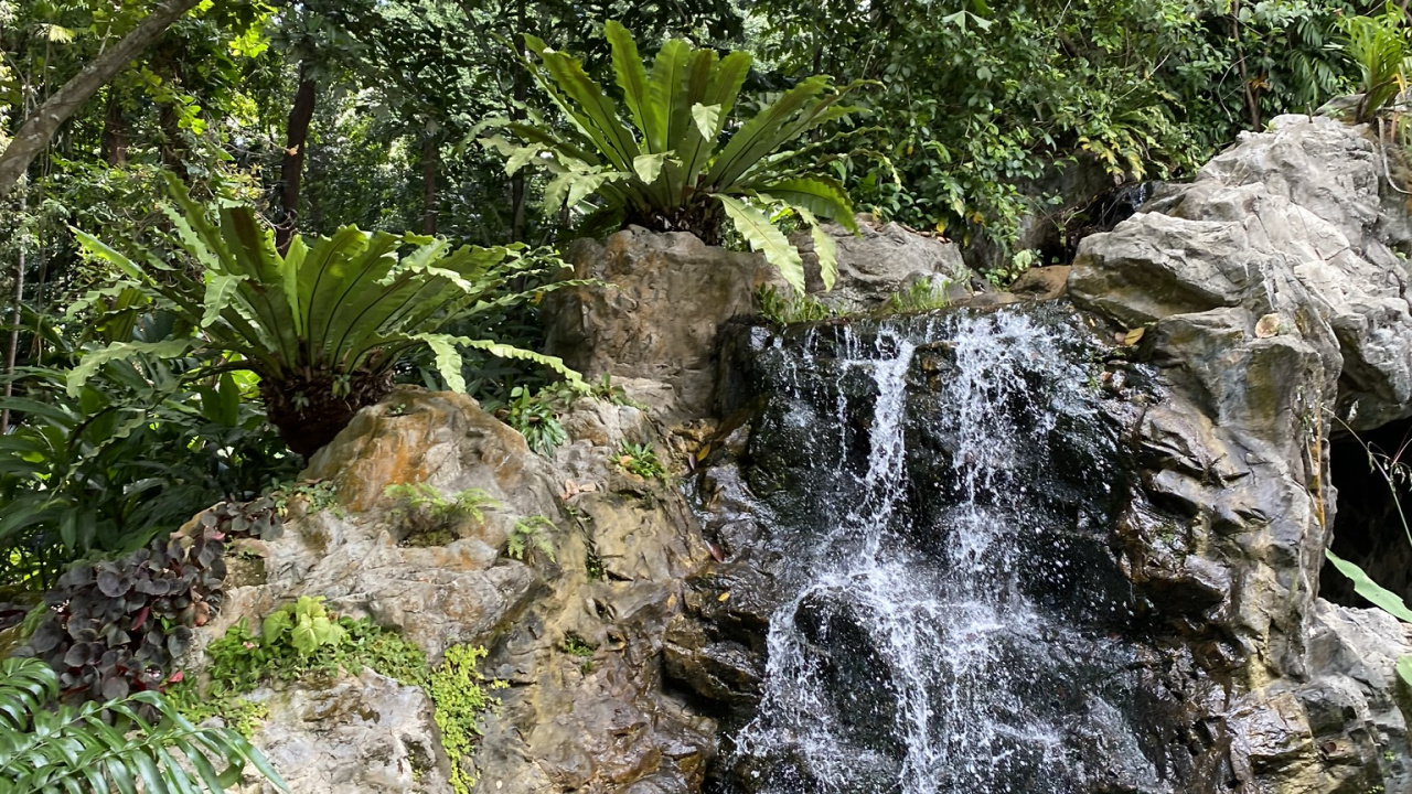 Обои природа, водопад, водоток, гидроресурсы, водоем в разрешении 1280x720