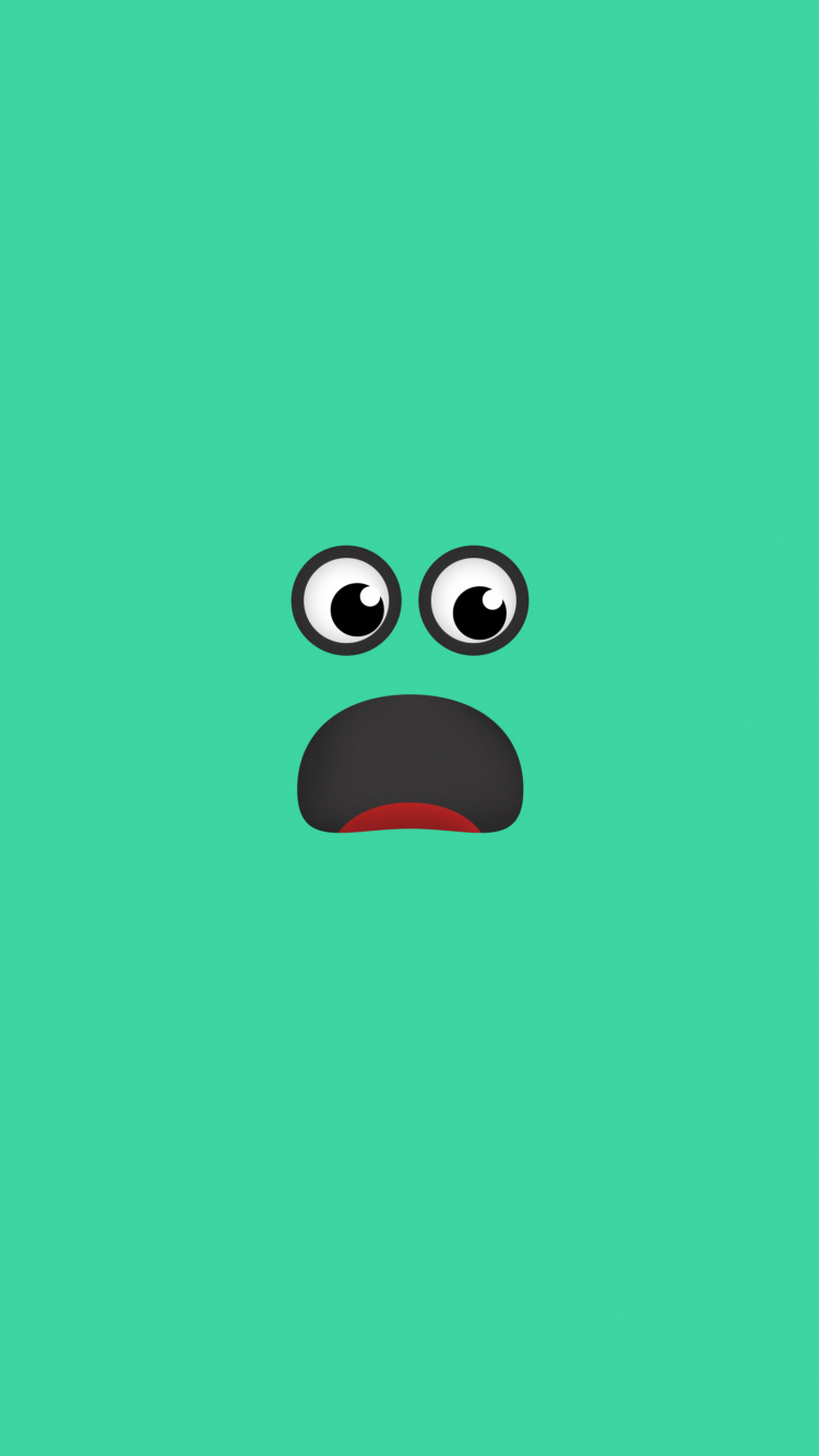 Обои мультфильм, зеленый, Аква, бирюза, лого в разрешении 750x1334