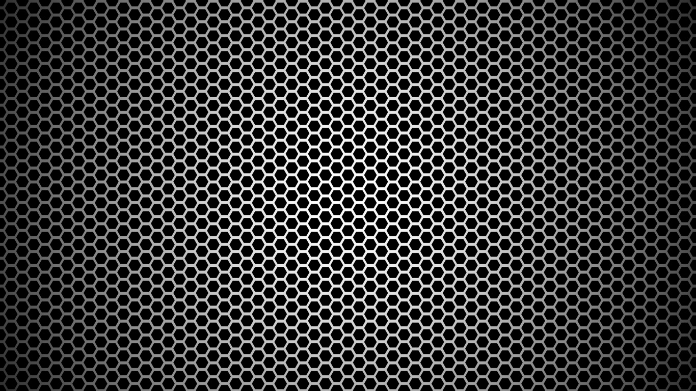 Обои узор, черный, монохромный, дизайн, линия в разрешении 1366x768