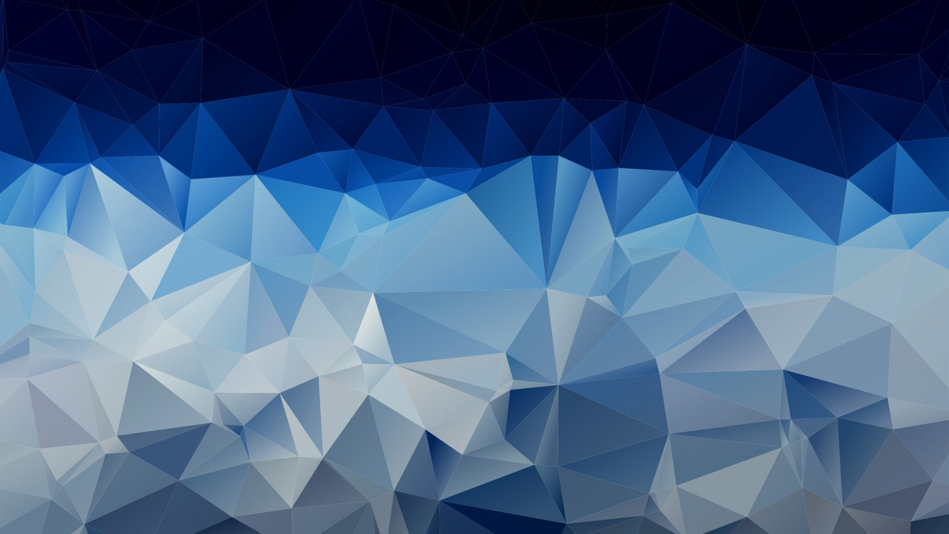 Обои полигон, синий, узор, треугольник, дизайн в разрешении 1920x1080