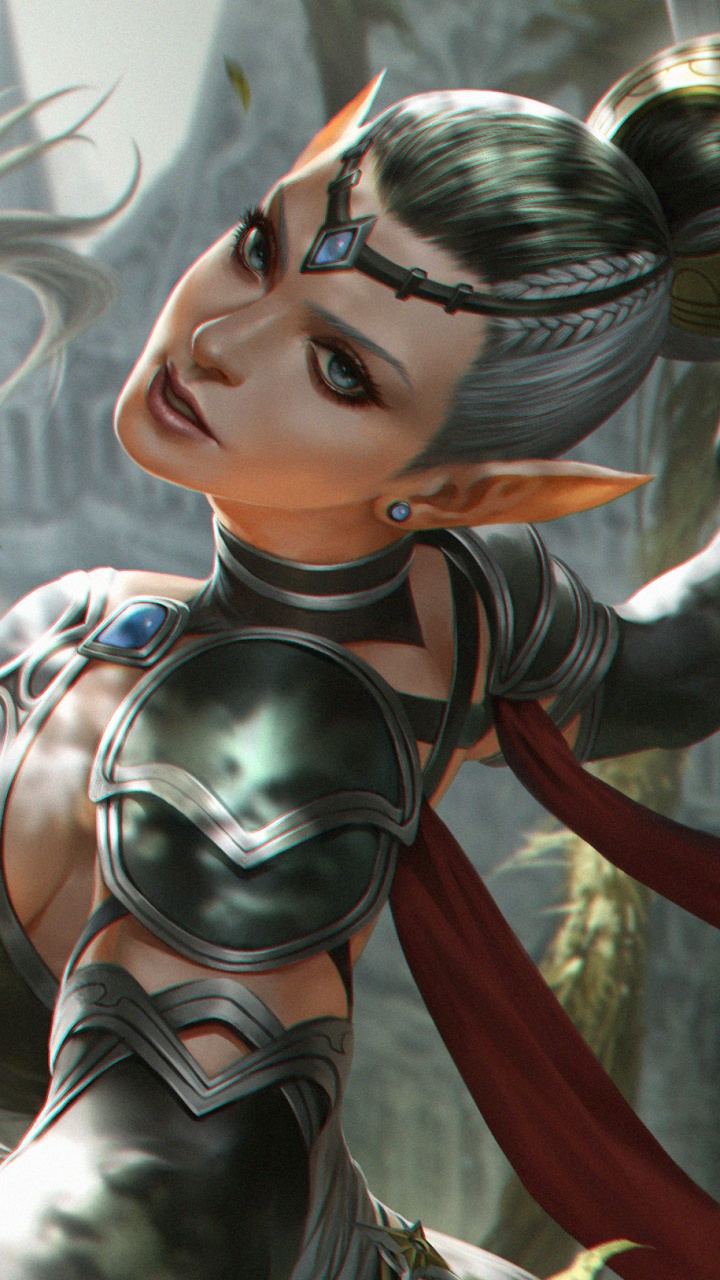 Обои арт, произведение искусства, иллюстрация, приключенческая игра, игры в разрешении 720x1280